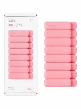 BALA BANGLES 1 LBS IN BLUSH - BNIB